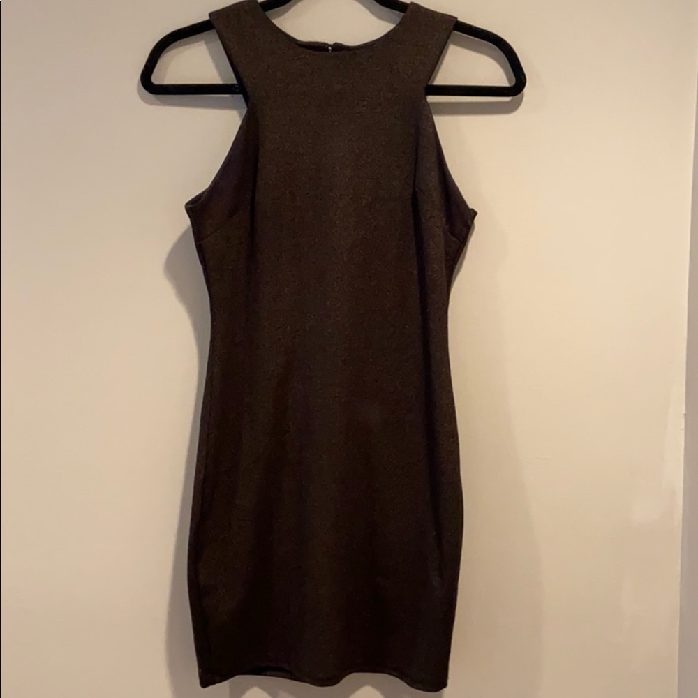 Forever 21 Gold Shimmer Dress